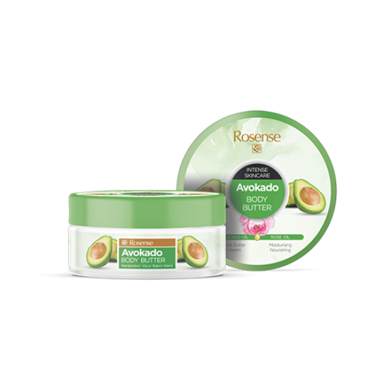 ROSENSE Body Butter Avokado & Gül Özlü 150 ML