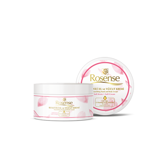 ROSENSE Besleyici El ve Vücut Soft Kremi 250 ML
