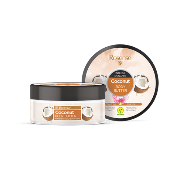 ROSENSE Body Butter Hindistan Cevizi & Gül Özlü 150 ML