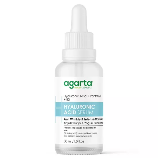 AGARTA Yoğun Nemlendirici & Kırışıklık Karşıtı Hyaluronic Acid Serum 30 ML