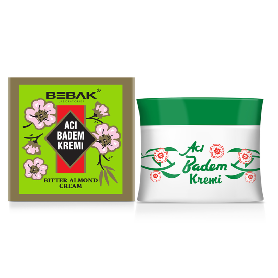 BEBAK Yoğun Acı Badem Kremi Kavanoz 70 ML