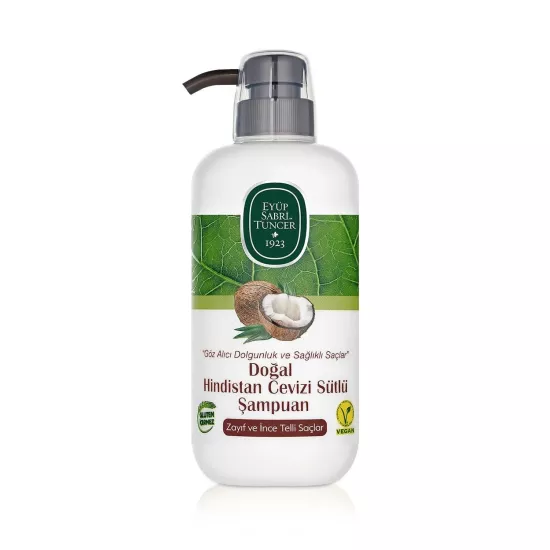 EYÜP SABRİ TUNCER Hindistan Cevizi Sütlü Şampuan 600 ML