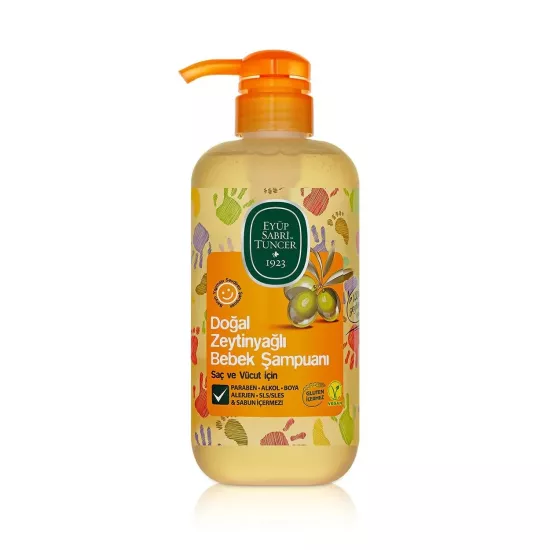 EYÜP SABRİ TUNCER Zeytinyağlı Bebek Şampuanı 600 ML