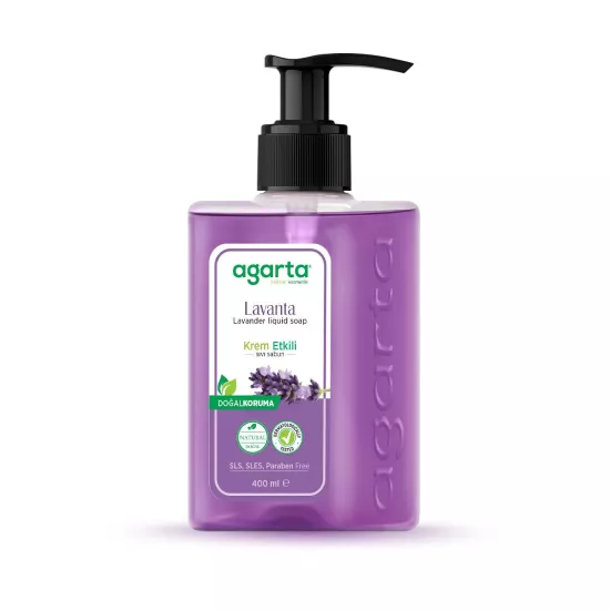 AGARTA Lavanta Sıvı Sabun Krem Etkili 400 ML