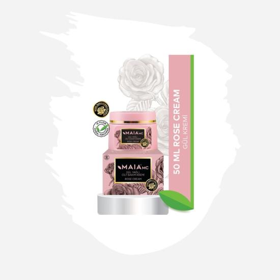 MAİA Gül Yağlı Cilt Bakım Kremi 50 ML