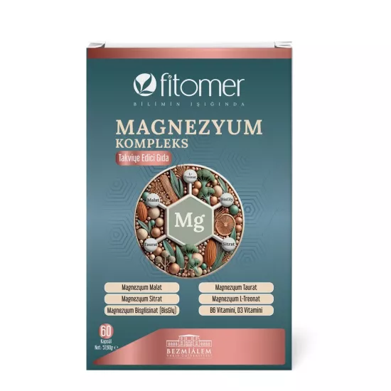 FİTOMER Magnezyum Kompleks 60 Kapsül