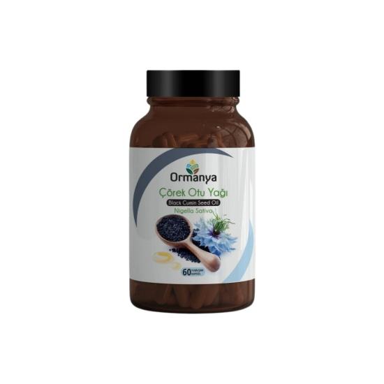 ORMANYA Çörek Otu Yağı 1000 Mg - 60 Kapsül