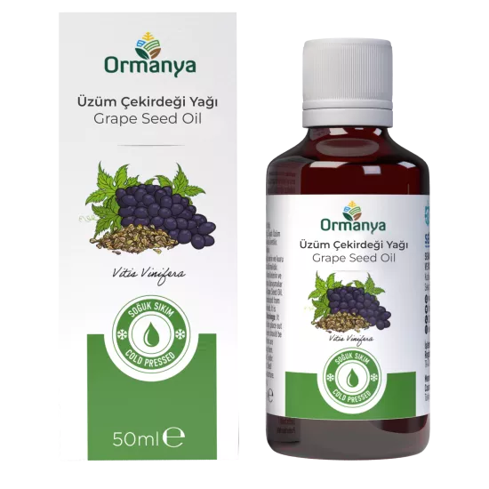 ORMANYA Üzüm Çekirdeği Yağı 50 ML