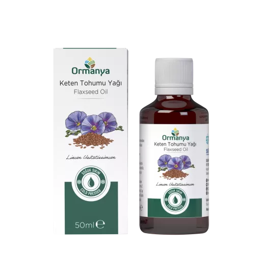 ORMANYA Keten Tohumu Yağı 50 ML