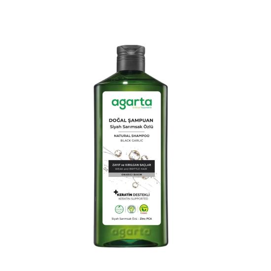 AGARTA Siyah Sarımsak Özlü Şampuan 400 ML