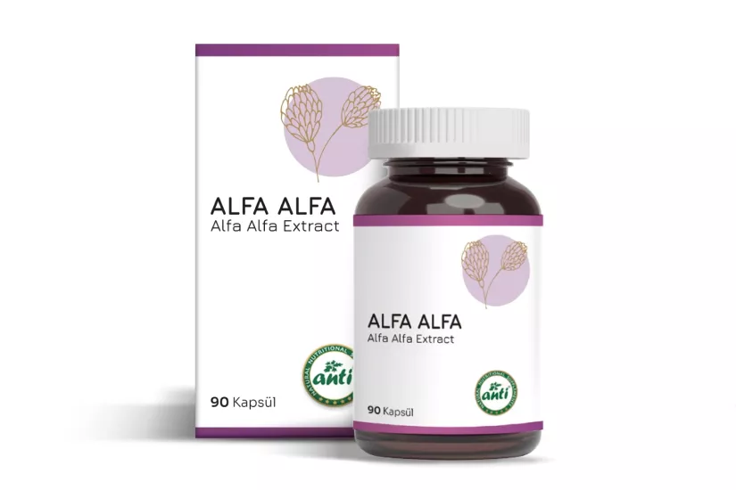 ANTİ Alfa Alfa Ekstresi Vcaps 90 Kapsül