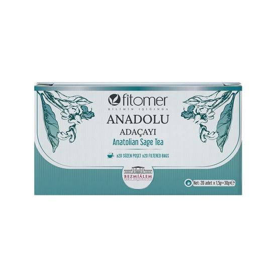FİTOMER Anadolu Adaçayı 20 Süzen Poşet 30 Gr