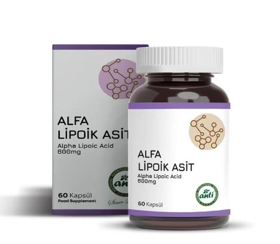 ANTİ Alfa Lipoik Asit Vcaps 60 Kapsül