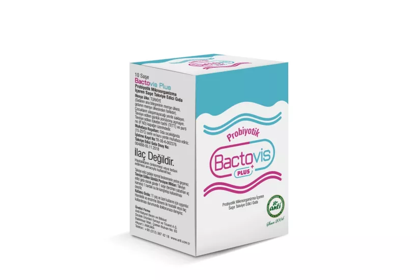 ANTİ Bactovis Plus Probiyotik Prebiyotik 10 Saşe
