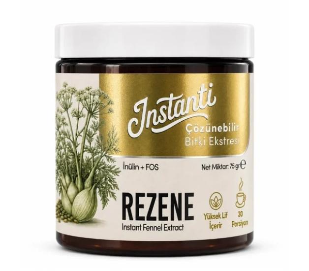 ANTİ İnstanti Rezene Çözünebilir Bitki Ekstresi 75 Gr