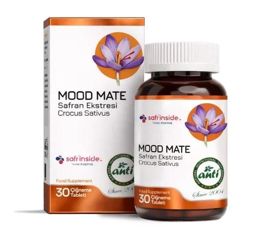 ANTİ Mood Mate Safran Ekstresi 30 Çigneme Tablet