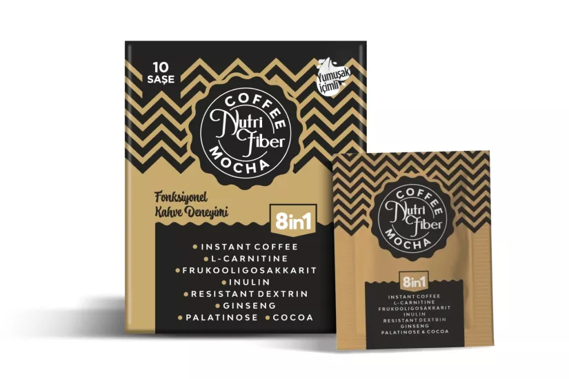 ANTİ Nutri Fiber Coffee 8in1 Prebiyotik & Lif Kaynağı 10 Saşe