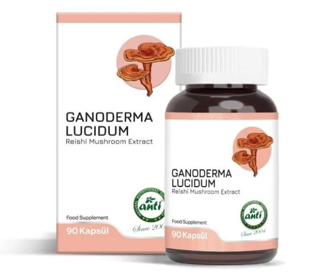 ANTİ Ganoderma Lucidum Reishi Mantarı Ekstresi Vcaps 90 Kapsül 