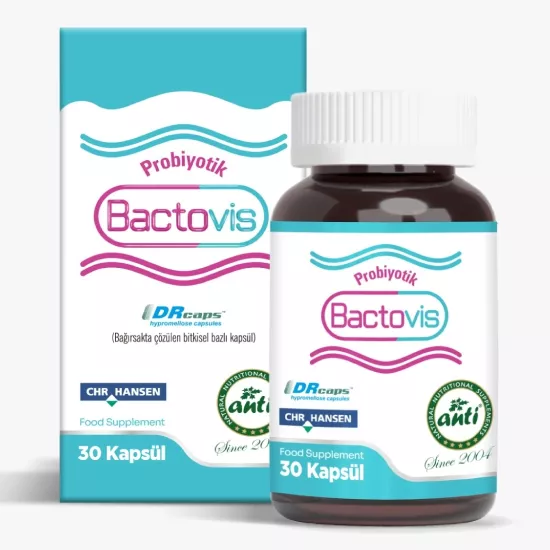 ANTİ Bactovis Probiyotik DRcaps 30 Kapsül