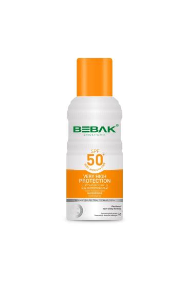 BEBAK Güneş Koruyucu Sprey SPF 50+ UVA & UVB Işınlarına Karşı Yüksek Koruma Etkili 150 ML