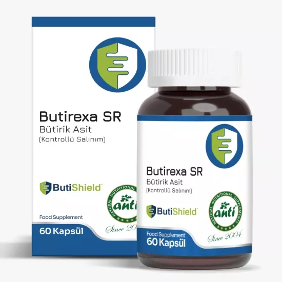 Butirexa SR (Bütirik Asit) Kontrollü Salınım 60 Kapsül