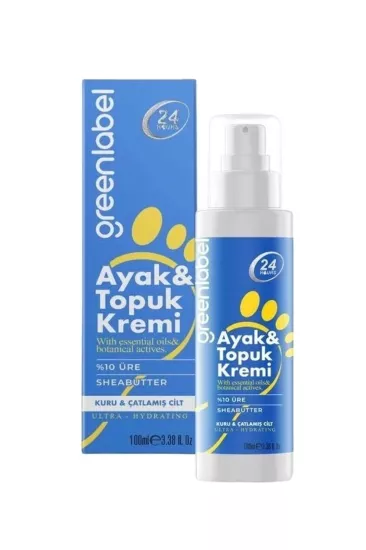 GREENLABEL Ayak & Topuk Bakım Kremi 100 ML