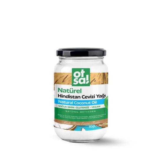 OTSA Natürel Hindistan Cevizi Yağı 80 Gr