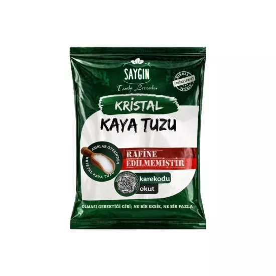 SAYGIN Kristal Kaya Tuzu (Öğütülmüş) 500 Gr