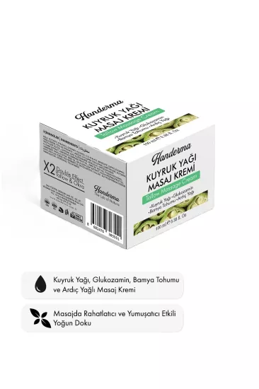 HANDERMA Kuyruk Yağı Masaj Kremi 100 ML