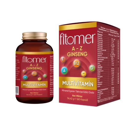 FİTOMER Multivitamin & Multimineral 60 Kapsül