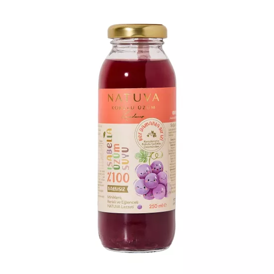 NATUVA Kokulu Üzüm %100 Meyve Suyu 250 ML