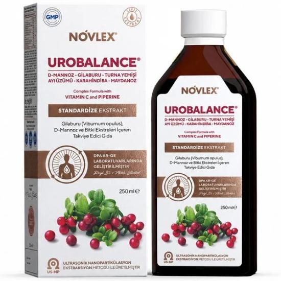NOVLEX Urobalance Turna Yemişi & Gilaburu Ekstraktı 250 ML