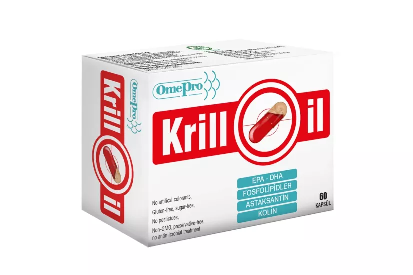 ANTİ Omepro Krill Oil (Krill Yağı) Licaps 60 Kapsül 