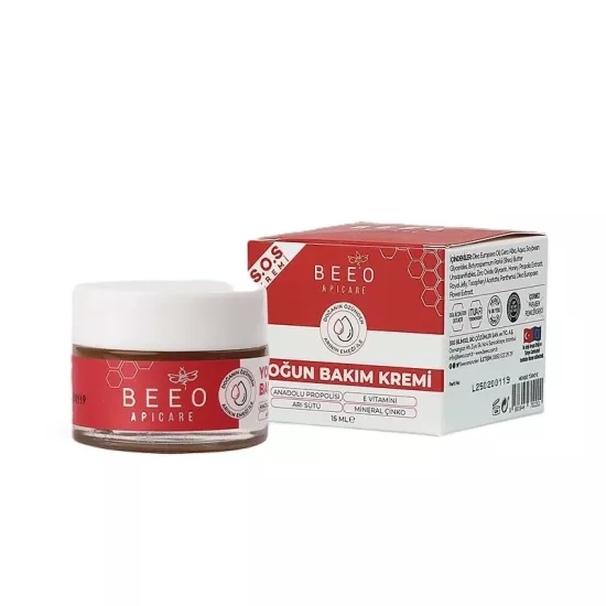 BEEO Arı Sütlü Propolisli Yoğun Bakım Kremi 15 ML