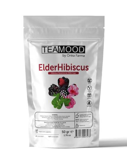 ONKA FARMA Teamood Elder Hibiscus Kara Mürver Çayı 50 Gr