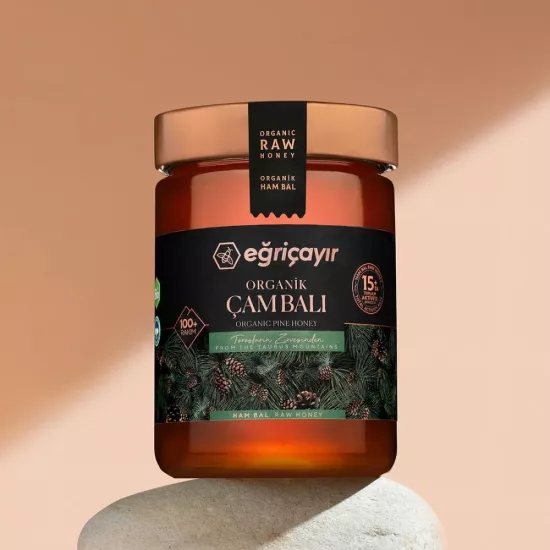 EĞRİÇAYIR Organik Çam Balı TA15+ 850 Gr