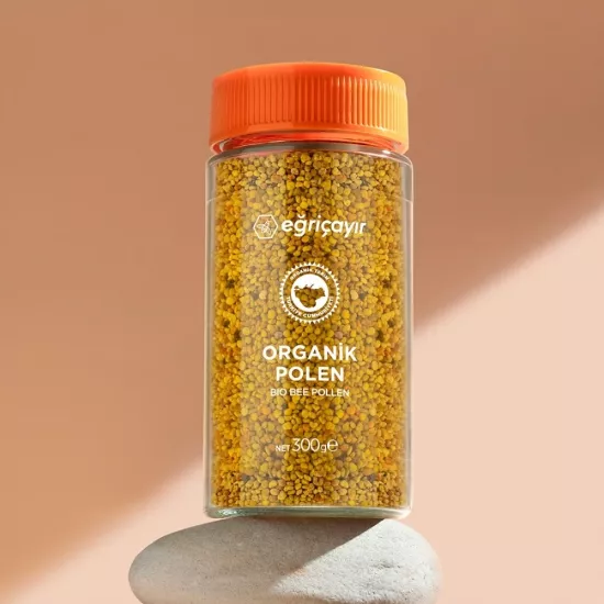 EĞRİÇAYIR Organik Polen (Kuru) 300 Gr