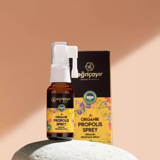 EĞRİÇAYIR Organik Propolisli Boğaz Spreyi 20 ML