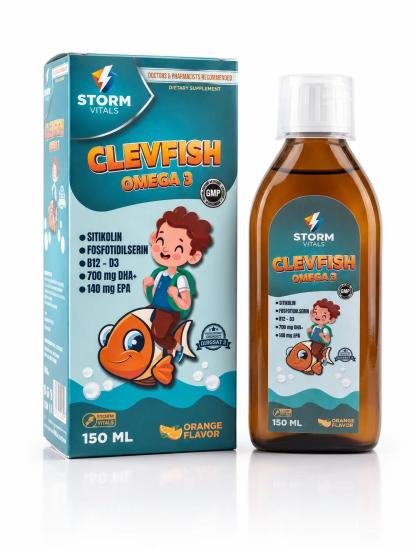 STORM VITALS Clevfish Omega-3 Kids 150 ML