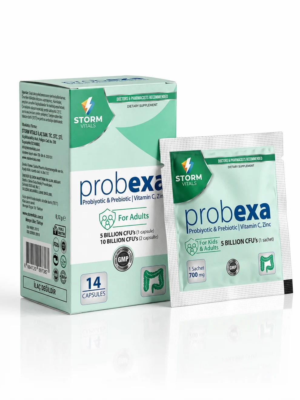 STORM VITALS Probexa Probiyotic & Prebiotic 14 Saşe