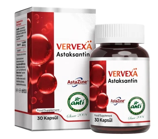 ANTİ Vervexa Astaksantin Vcaps 30 Kapsül