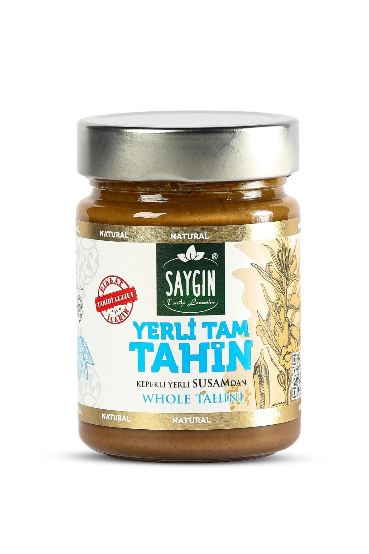 SAYGIN Tahin (Kepekli Yerli Susam) 300 Gr